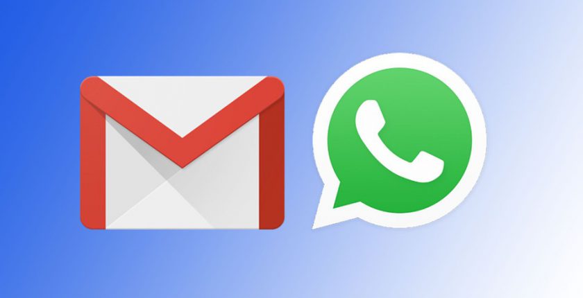 gmail y whatsaap